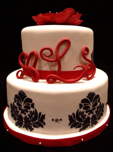 Inspiration Two Tier Wedding Cakes