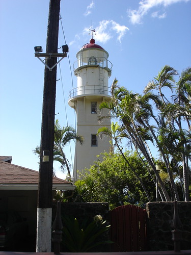 Lighthouse on Diamond Head Road Honolulu, Hawaii