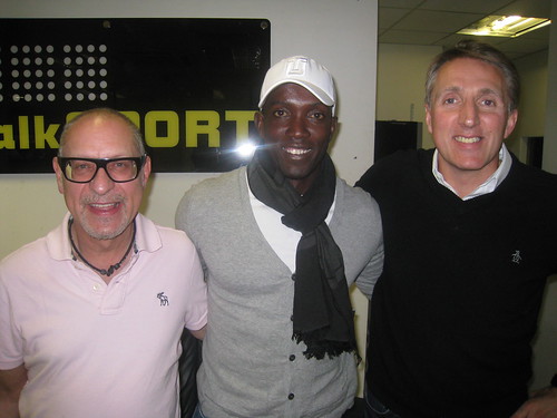 dwight yorke suit. Dwight Yorke with H and J