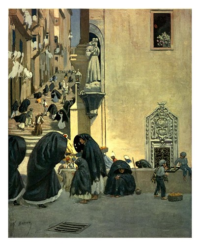 020-Un rincon en la iglesia de San Francisco en Valletta-Malta 1910- Vittoria Boron