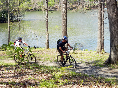 Check out the bike trails at Hungry Mother State Park in lovely Smyth County Virginia