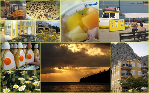 Yellow Croatia -collage