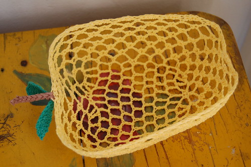 doily basket from daiso
