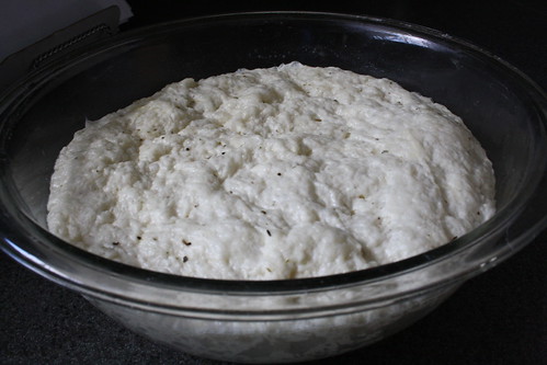 The dough: after