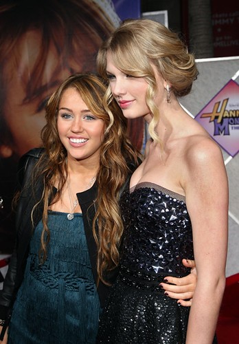 Miley Cyrus and Taylor Swift by bestdressfearless.