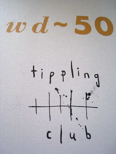 wd-50 & tippling club menu (cover)