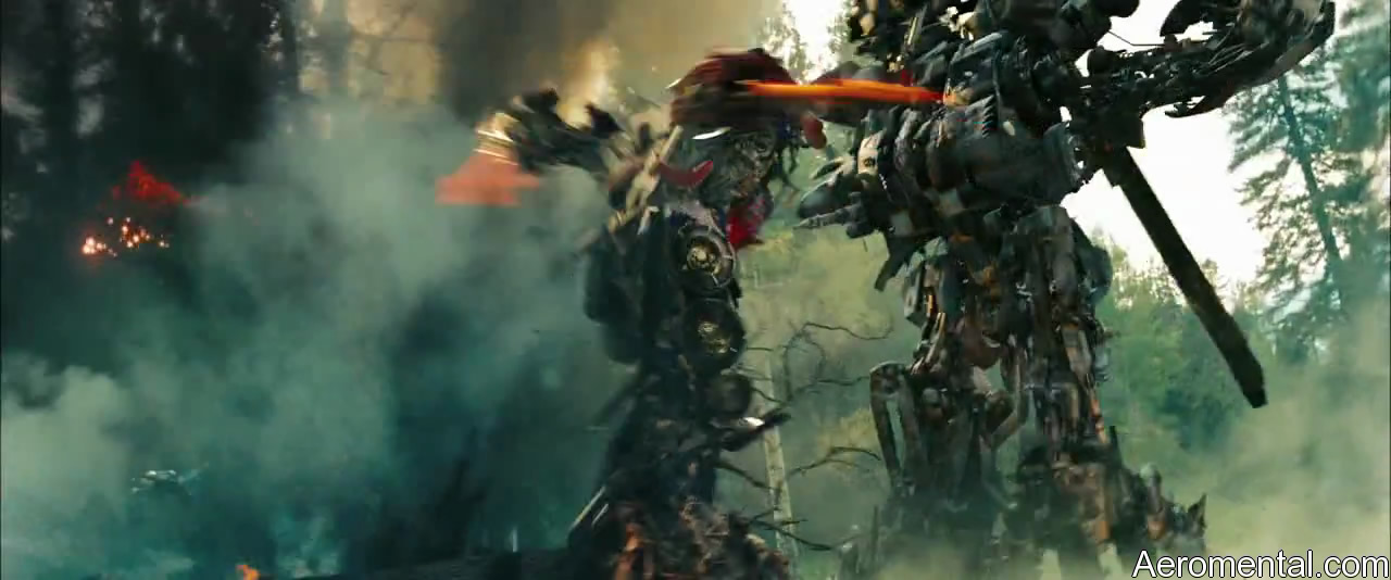 Transformers 2 Optimus Prime espadas