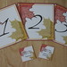 Autumn Leaves Wedding Table Numbers and Favor Tags <a style="margin-left:10px; font-size:0.8em;" href="http://www.flickr.com/photos/37714476@N03/3526483110/" target="_blank">@flickr</a>