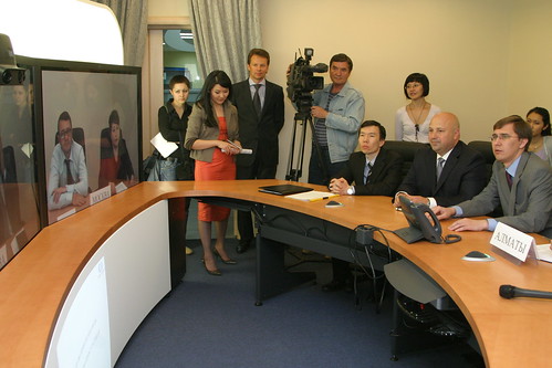 Cisco TelePresence Room at Kazakhtelecom