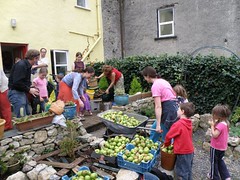 cider-making day in Cloughjordan (by: thevillage.ie)