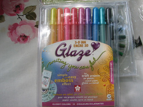 3-d glaze pens