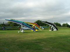 Microlights ready to fly