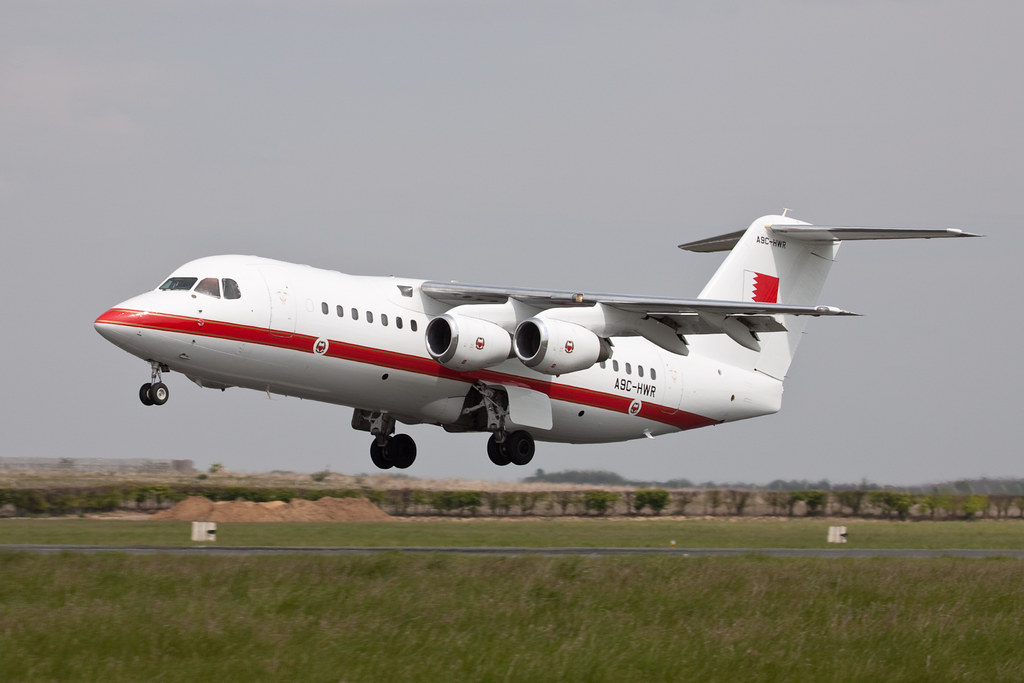 BAe 146 // A9C-HWR by Jerome_K, on Flickr