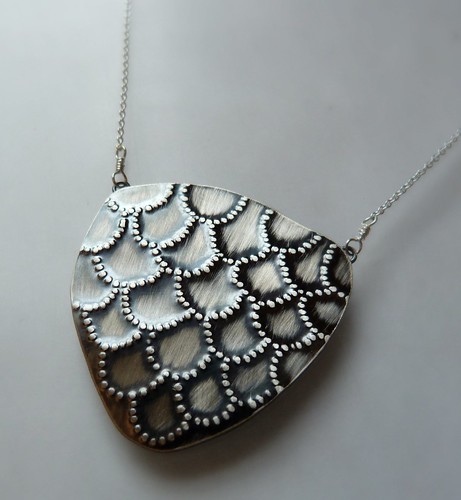 New Scaly Shield Necklace