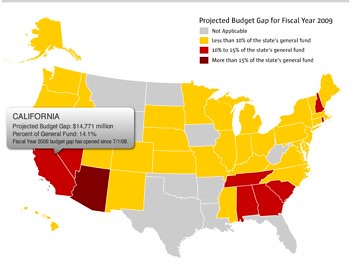 USA budget Map by you.