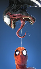 Spiderman e Venon  by Dan LuVisi