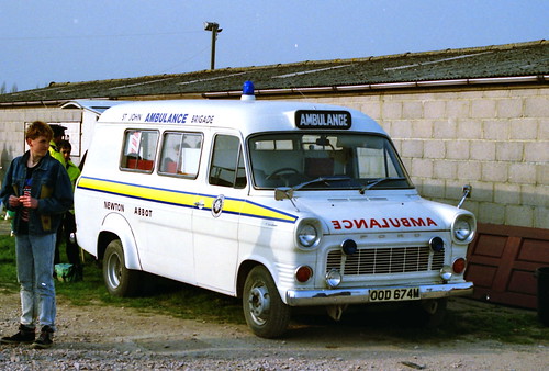 #27 Ford Transit St. John Ambulance, Newton Abbot, Devon.
