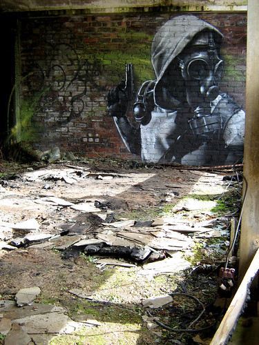 Generators graffiti Banksy. graffiti characters gas mask stencilsgraffiti 
