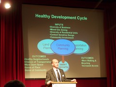 Healthy Development Cycle, Smart Growth presentation on Rockville Pike, Ian Lockwood