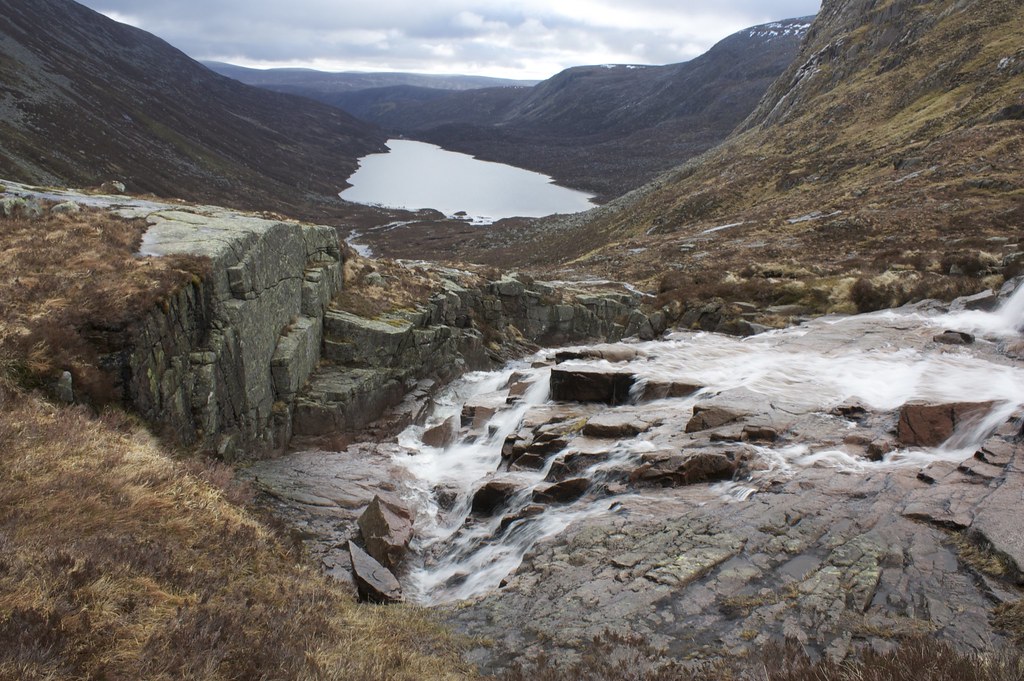 Tumbling into the Dubh Loch