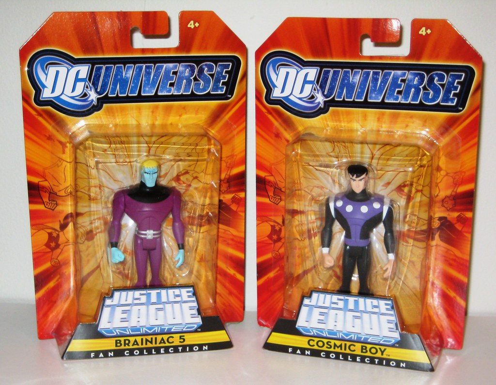 DC Universe Justice League Unlimited Fan Collection Cosmic Boy Action Figure 