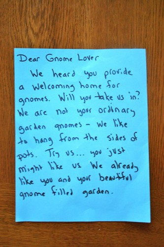 Dear Gnome Lover