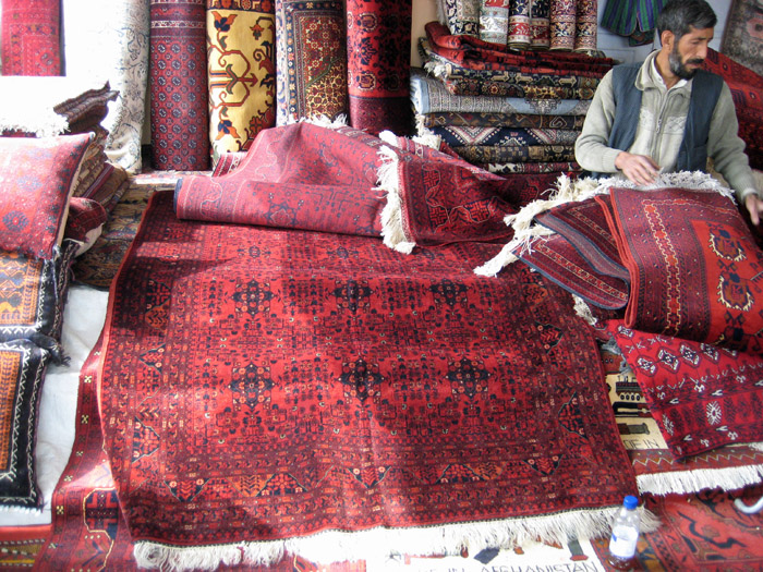 Carpet Merchant in Kabul