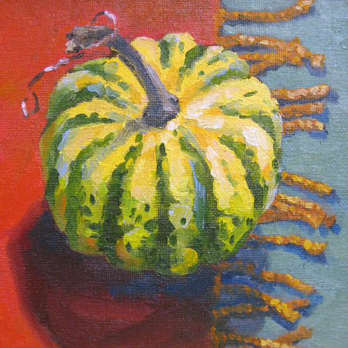 11 2008 gourd - daily painting