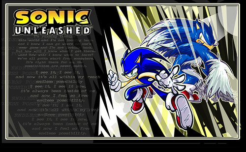 sonic unleashed wallpaper. Sonic Unleashed Wallpaper