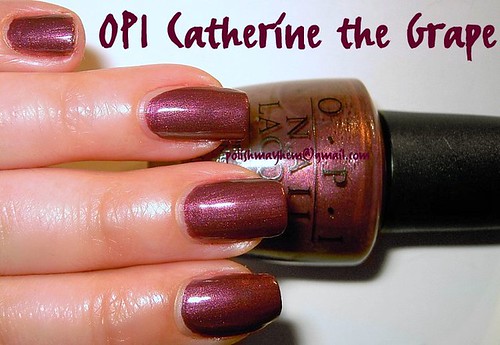 OPI Catherine the Grape