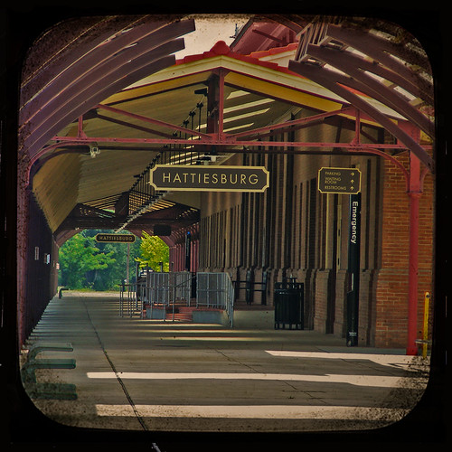 Hattiesburg train depot
