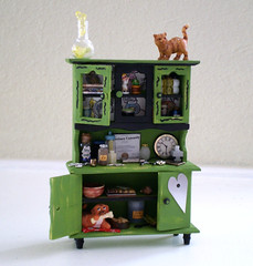 Veterinarian Enchanted and Fantasy Hutch Miniature Dollhouse Scale