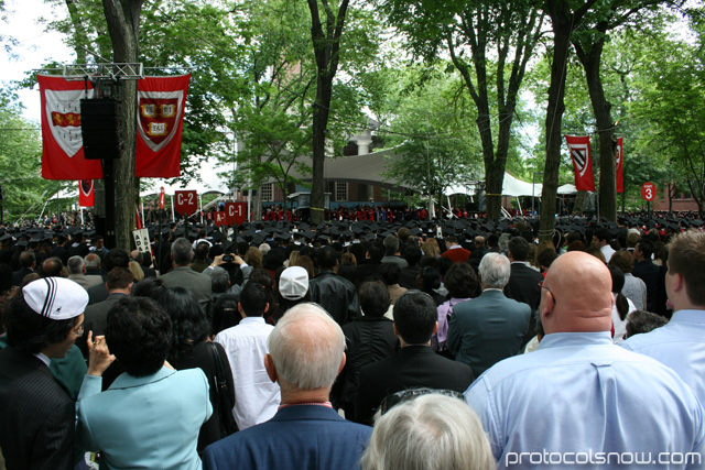  Harvard University 2009 graduation ceremony