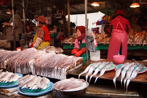 Jagalchi fish market (Busan)