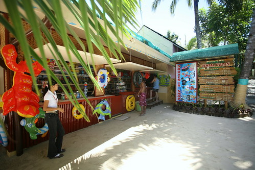convenience store at Paradise Island