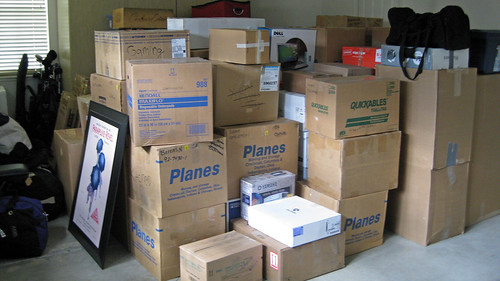 Move- All our stuff in 1 stall