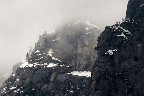Snow-Covered Ridges, Yosemite