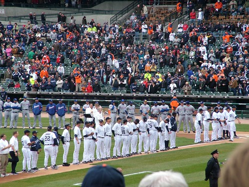 Tigers Opening Day Team Intro