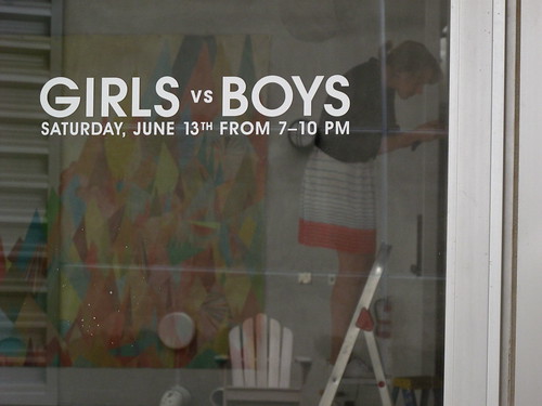 Quotes On Girls Vs Boys. “Girls VS Boys” art show.