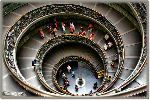 Sistine Chapel stairs, vatican