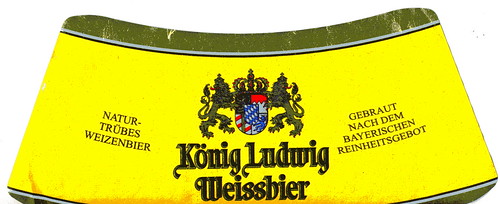 König Ludwig Weissbier Label 3