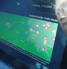 O2 Joggler - UK traffic from TrafficMaster by textlad