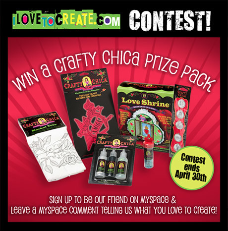crafty chica myspace contest