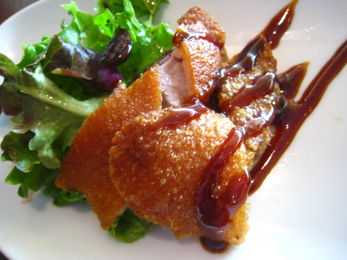 Closer look at the Crispy Duck
