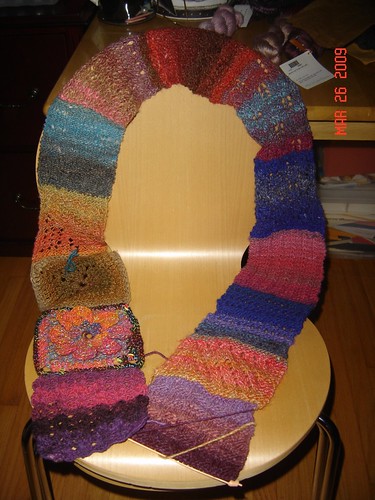 Finished Noro Scarf Group 37
