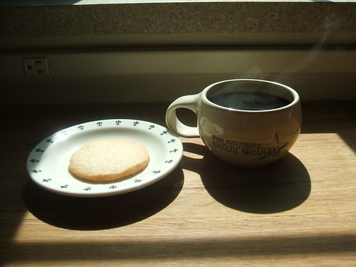 Coffee and cookie