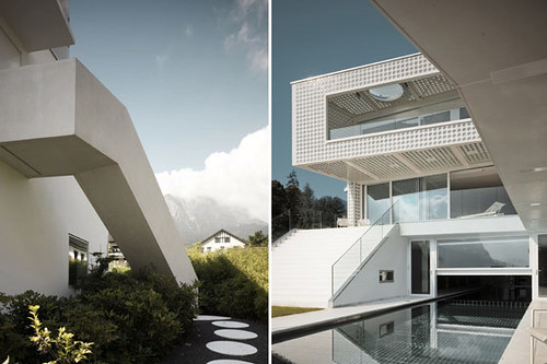O House Exterior Design Idea by Philippe Stuebi, Modern Exterior Design, Exterior Design