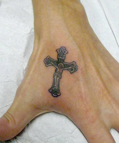 Christians with tattoos are becoming more common often with religious 