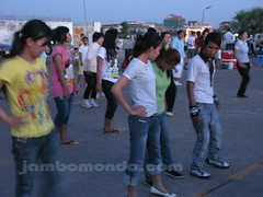 aerobic en el National Olympic Stadium de Camboya, en Phnom Penh