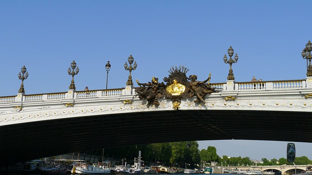 Pont Alexandre III Bridge from Seine